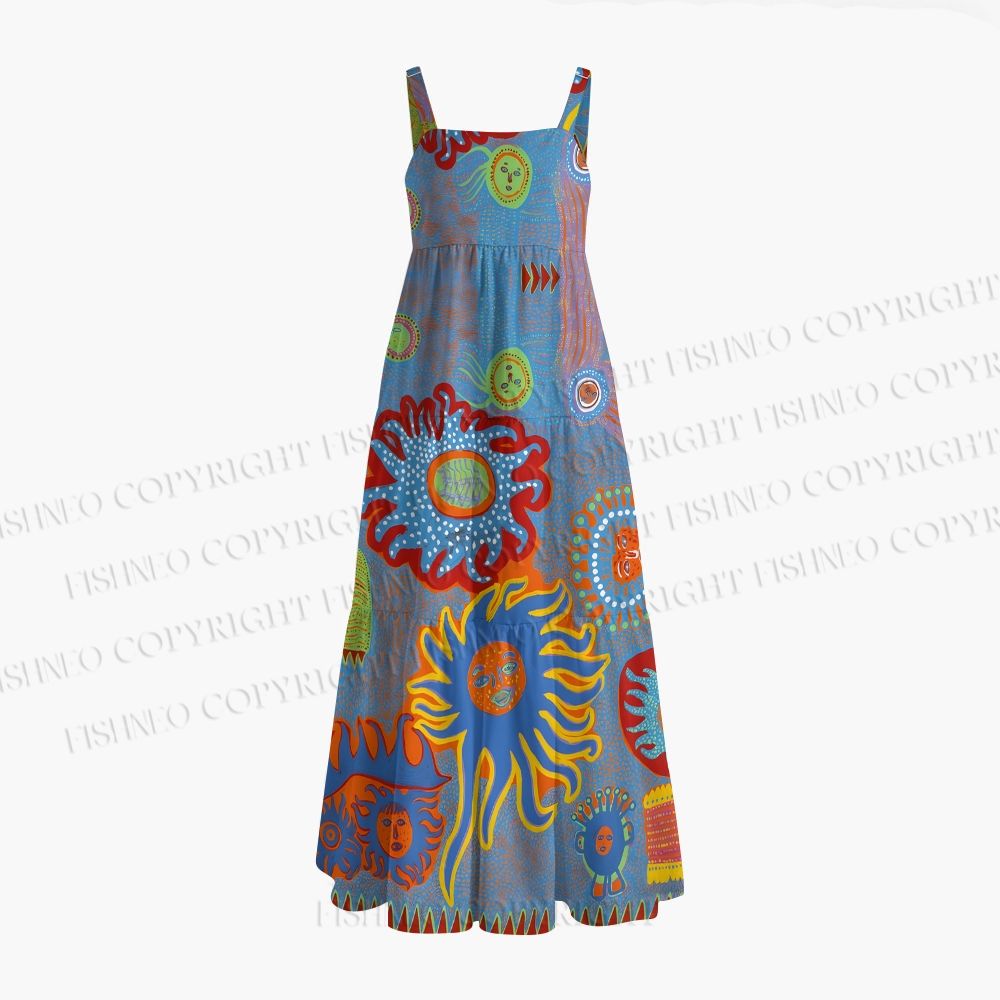 Yayoi Kusama Polka Dot Printed Maxi Dresses