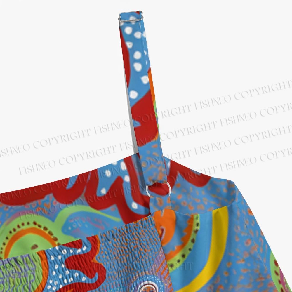 Yayoi Kusama Polka Dot Printed Maxi Dresses