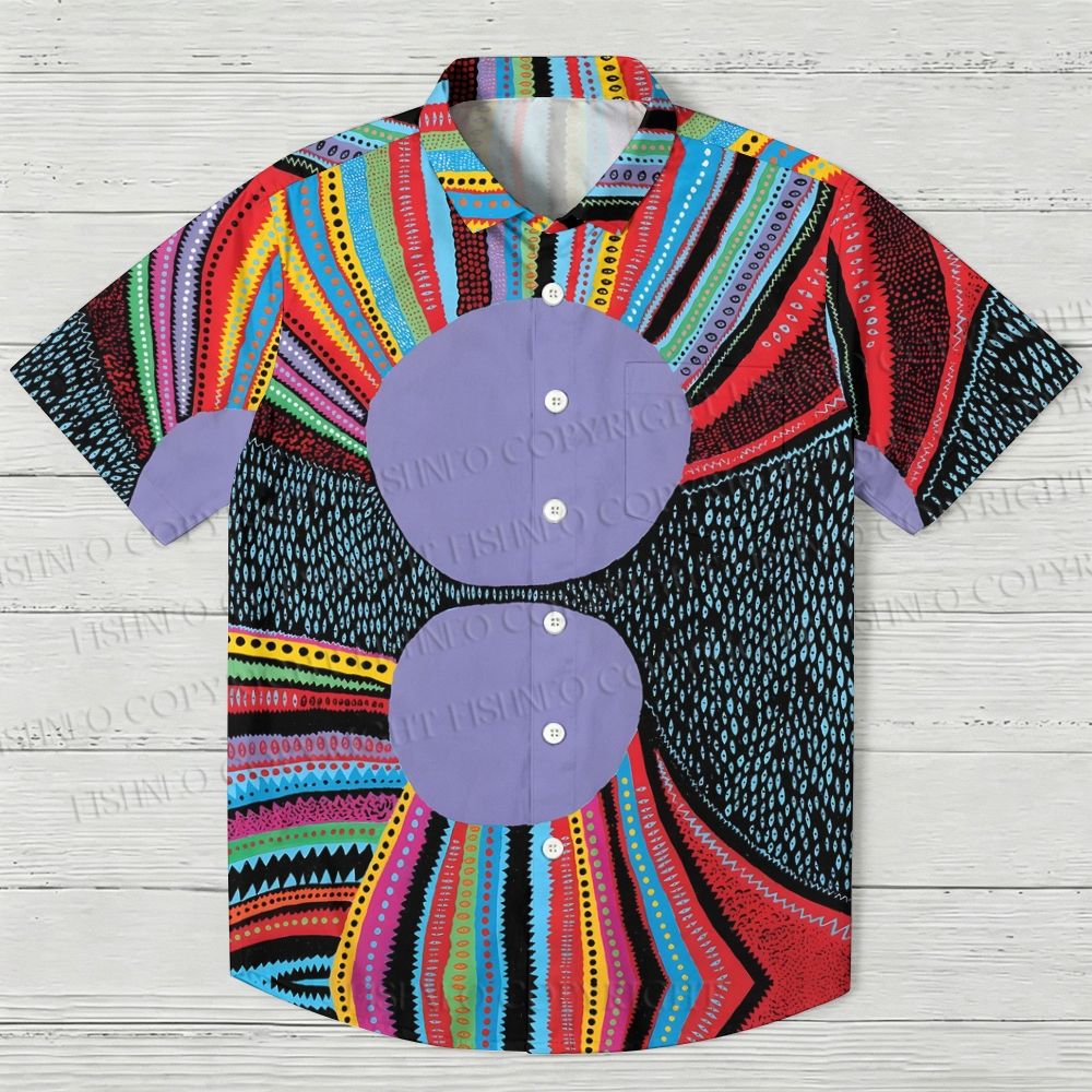 Yayoi Kusama Polka Dot Printed Hawaiian Shirt