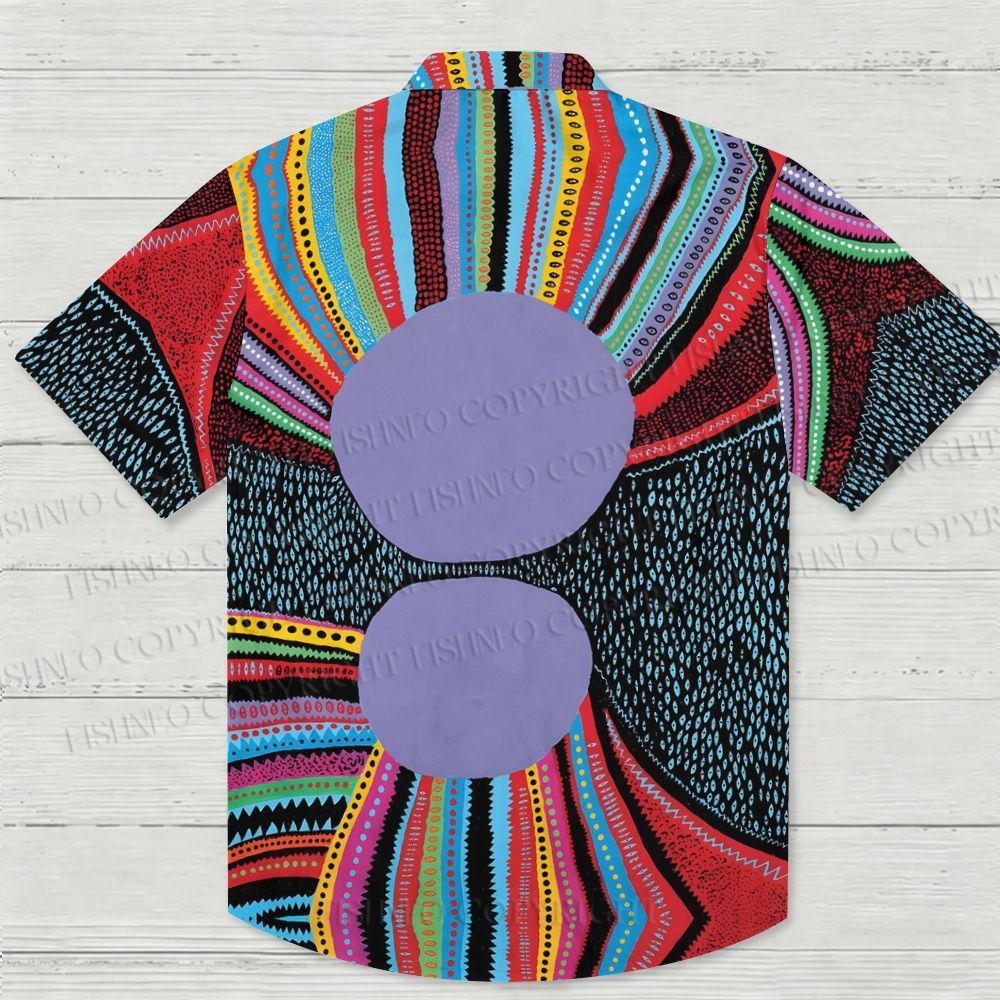Yayoi Kusama Polka Dot Printed Hawaiian Shirt
