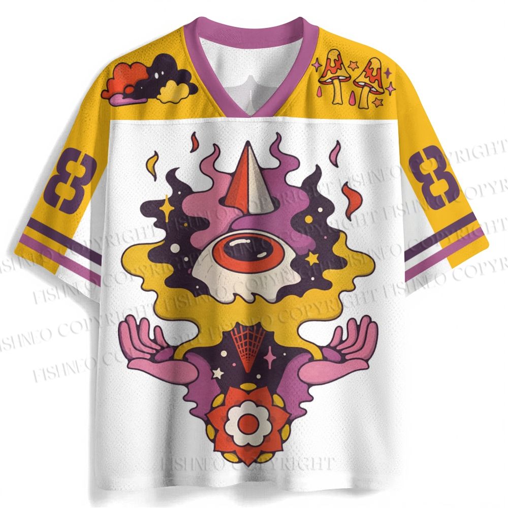 Magical Psychedelic Eyes Jersey Shirts