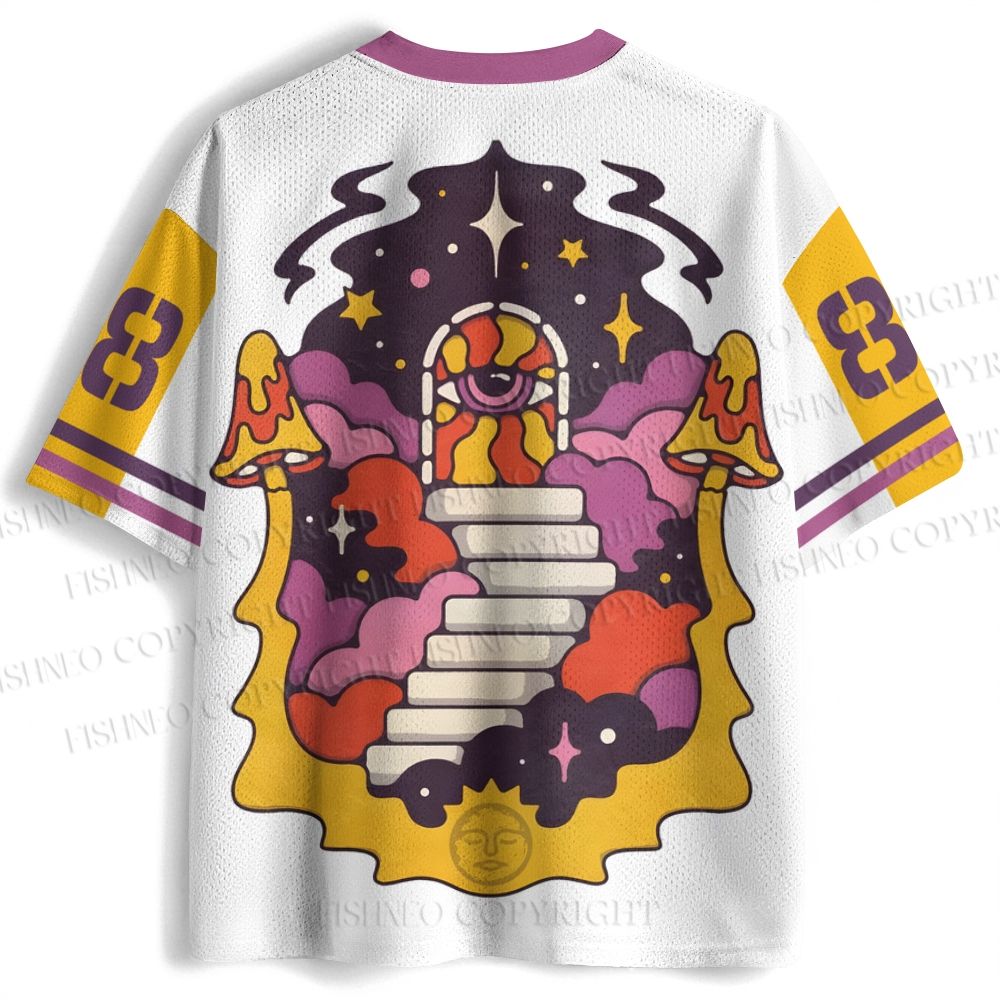 Magical Psychedelic Eyes Jersey Shirts