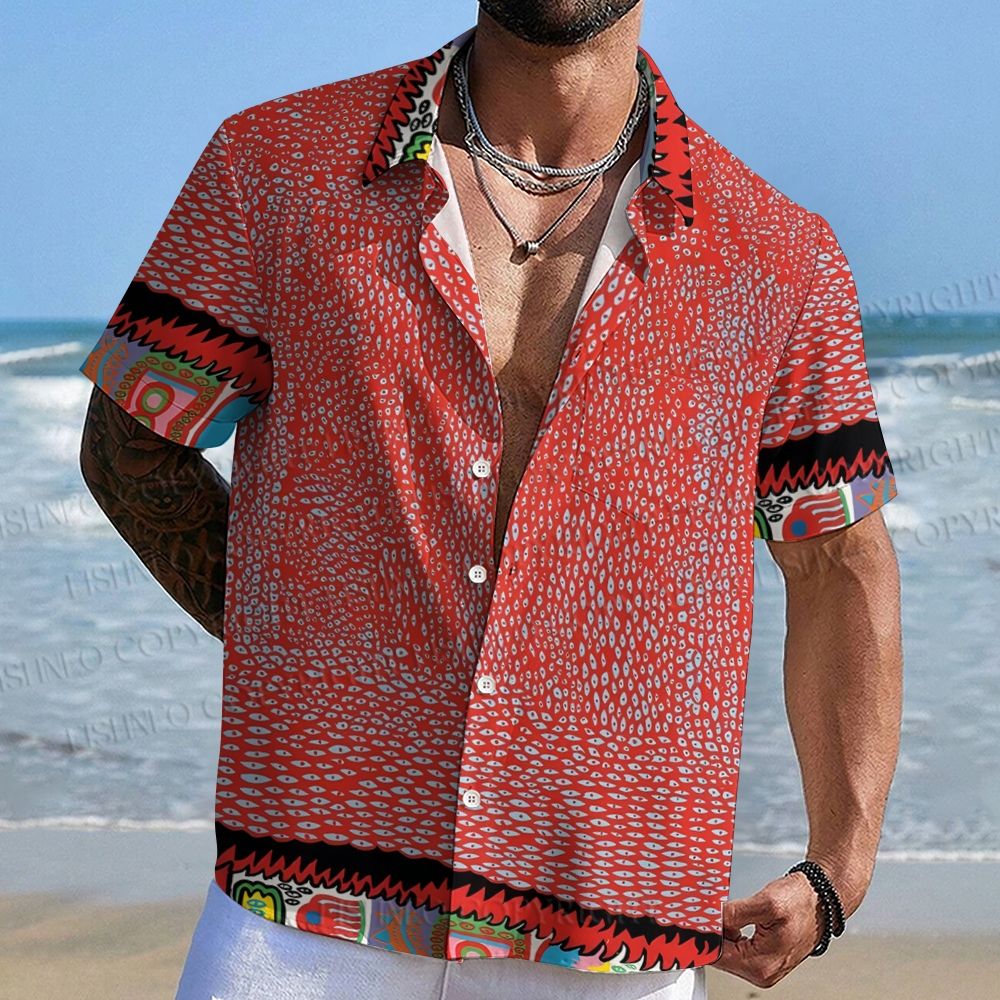 Yayoi Kusama Eyes Hawaiian Shirt