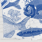 Blue Fish Hawaiian Shirt