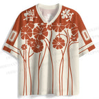 Vintage Flowers Jersey Shirts