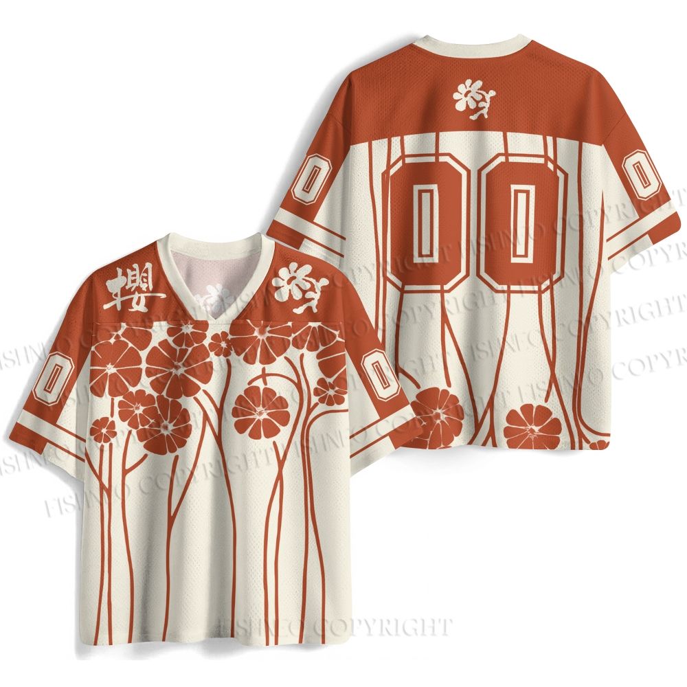 Vintage Flowers Jersey Shirts
