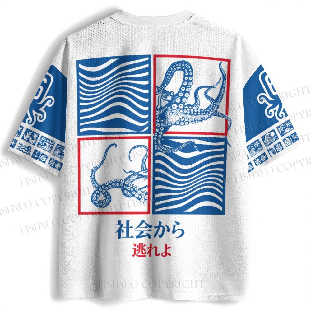 Searching Freedom Octopus Jersey Shirts
