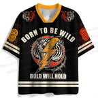 Born To Be Wild Tiger Jersey Shirts