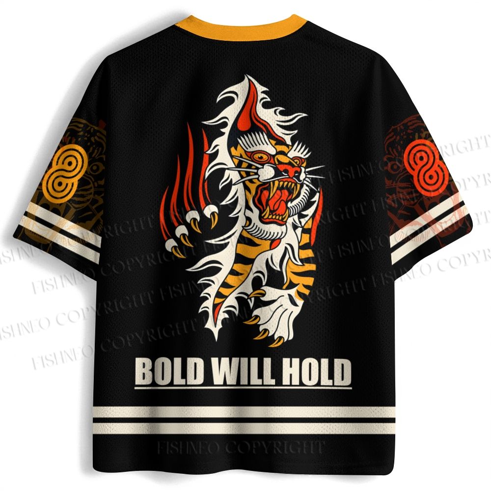 Born To Be Wild Tiger Jersey Shirts