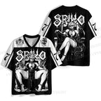 Vintage Anime Woman Jersey Shirts