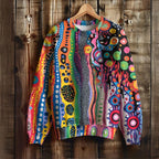 Polka Dot Universe Printed Sweatshirt