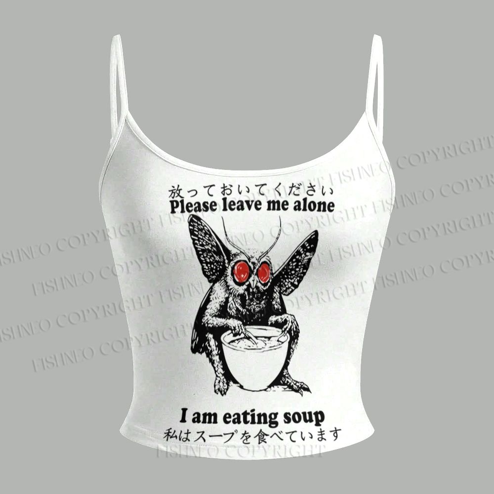 Mothman Eating Soup Top & Elasticated Trousers Two-Piece Set