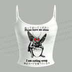 Mothman Eating Soup Top & Elasticated Trousers Two-Piece Set