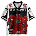 Gundam MS-06S Zaku II Jersey Shirts