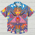 Huichol Grandfather Fire Hawaiian Shirt