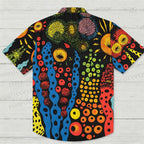 Polka Dot Universe Printed Hawaiian Shirt