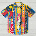 Polka Dot Universe Printed Hawaiian Shirt