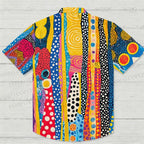 Polka Dot Universe Printed Hawaiian Shirt