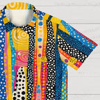 Polka Dot Universe Printed Hawaiian Shirt