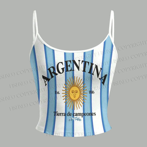 Argentina Football Top & Elasticated Trousers Two-Piece Set