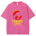 Unisex Thundercats in Hattori Hanzo Design Printed Washed Tee