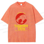 Unisex Thundercats in Hattori Hanzo Design Printed Washed Tee