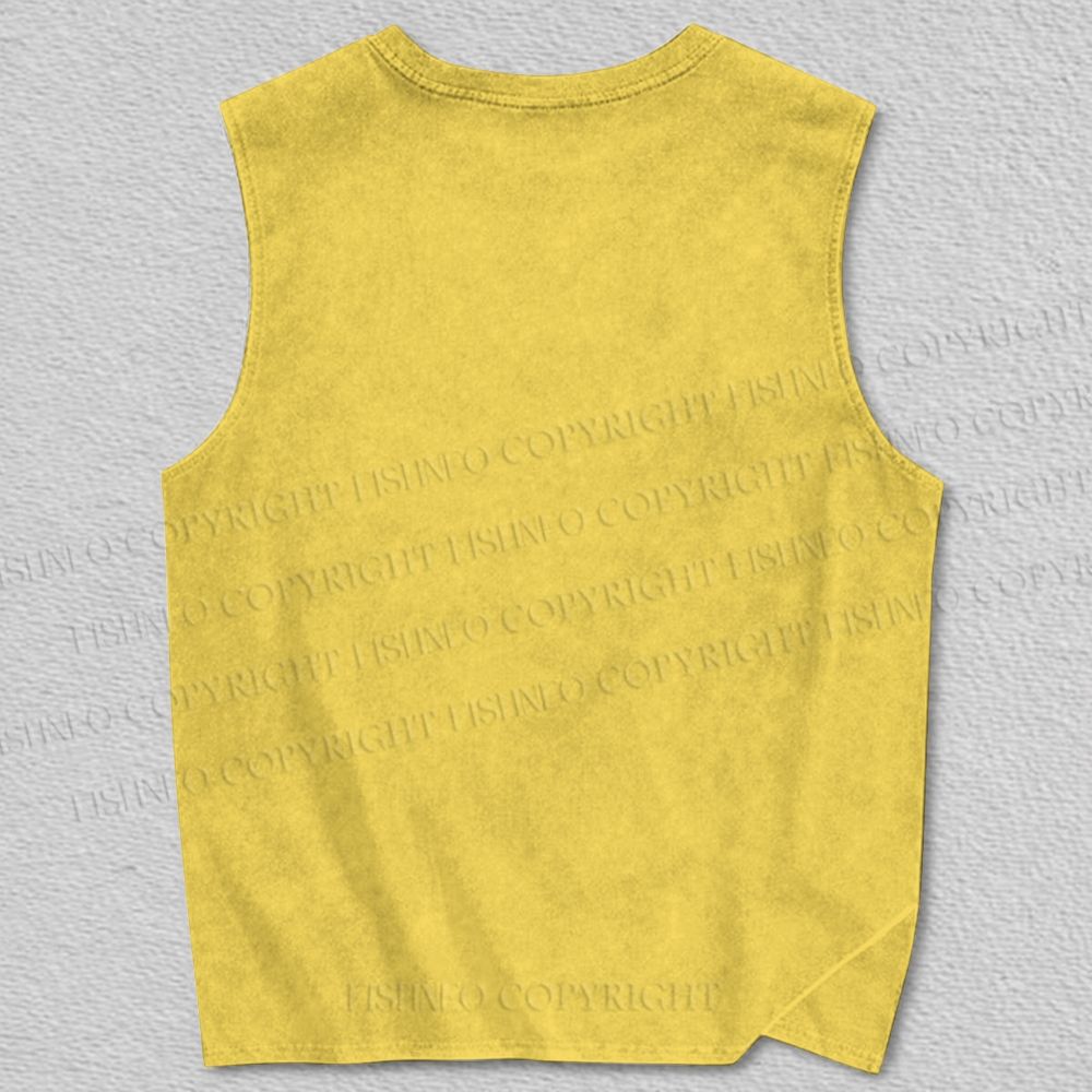 Unisex Sassy Wiener Dog Printed Tank Top