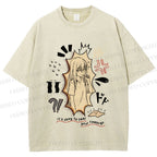 Unisex It’s Okay To Feel Your Feelings Printed Washed Tee