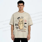 Unisex It’s Okay To Feel Your Feelings Printed Washed Tee