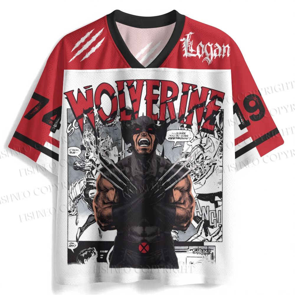 X-men Wolverine 1974 Jersey Shirts