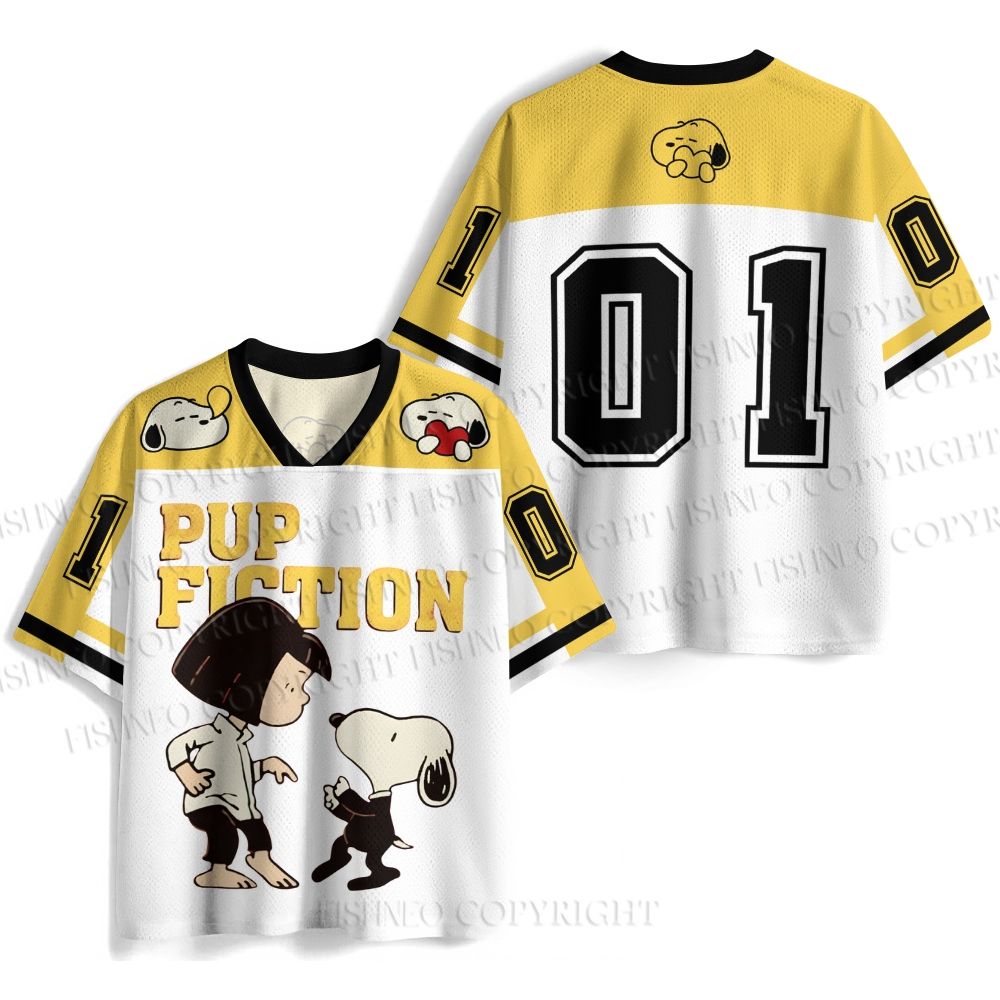 Pup Fiction Snoopy Jersey Shirts