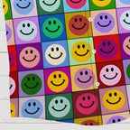 Smiley Puzzle Printed Hawaiian Shirt