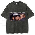 Unisex Make America Great Again Printed Washed Tee