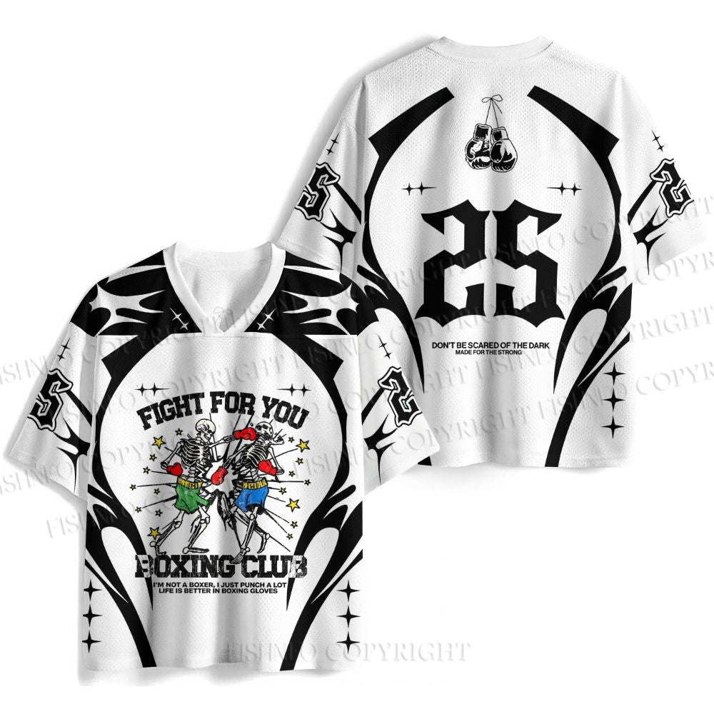 Fight For You Boxing Printed Jersey Shirts
