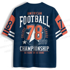 American Football Printed Jersey Shirts