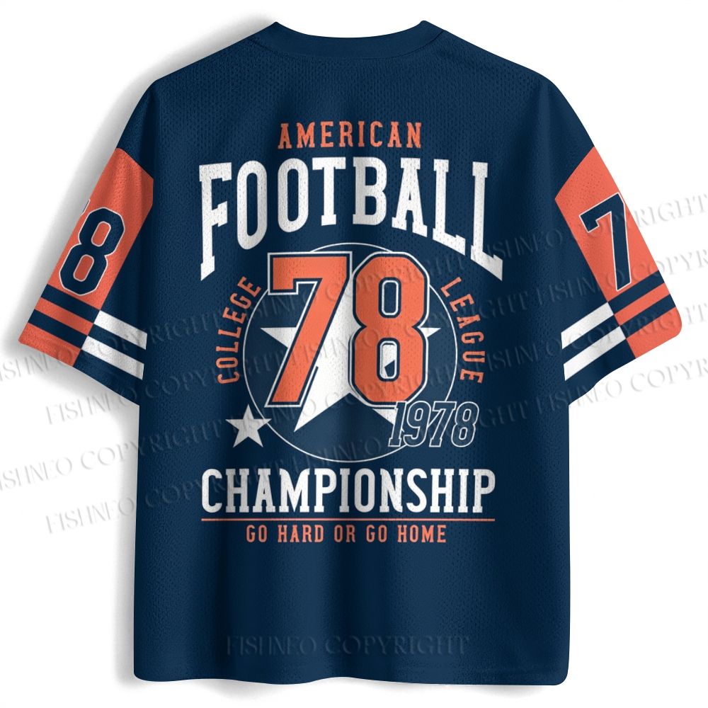 American Football Printed Jersey Shirts