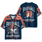 American Football Printed Jersey Shirts