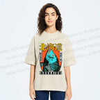 Unisex Visit Hokkaido Printed Washed Tee
