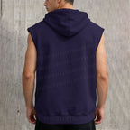 Unisex Star Wars Mandalorian Printed Sleeveless Hoodie
