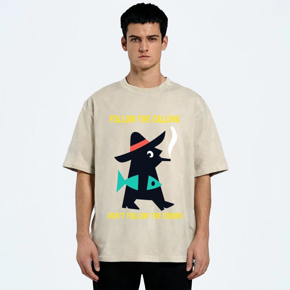 Follow The Calling Washed T-Shirt