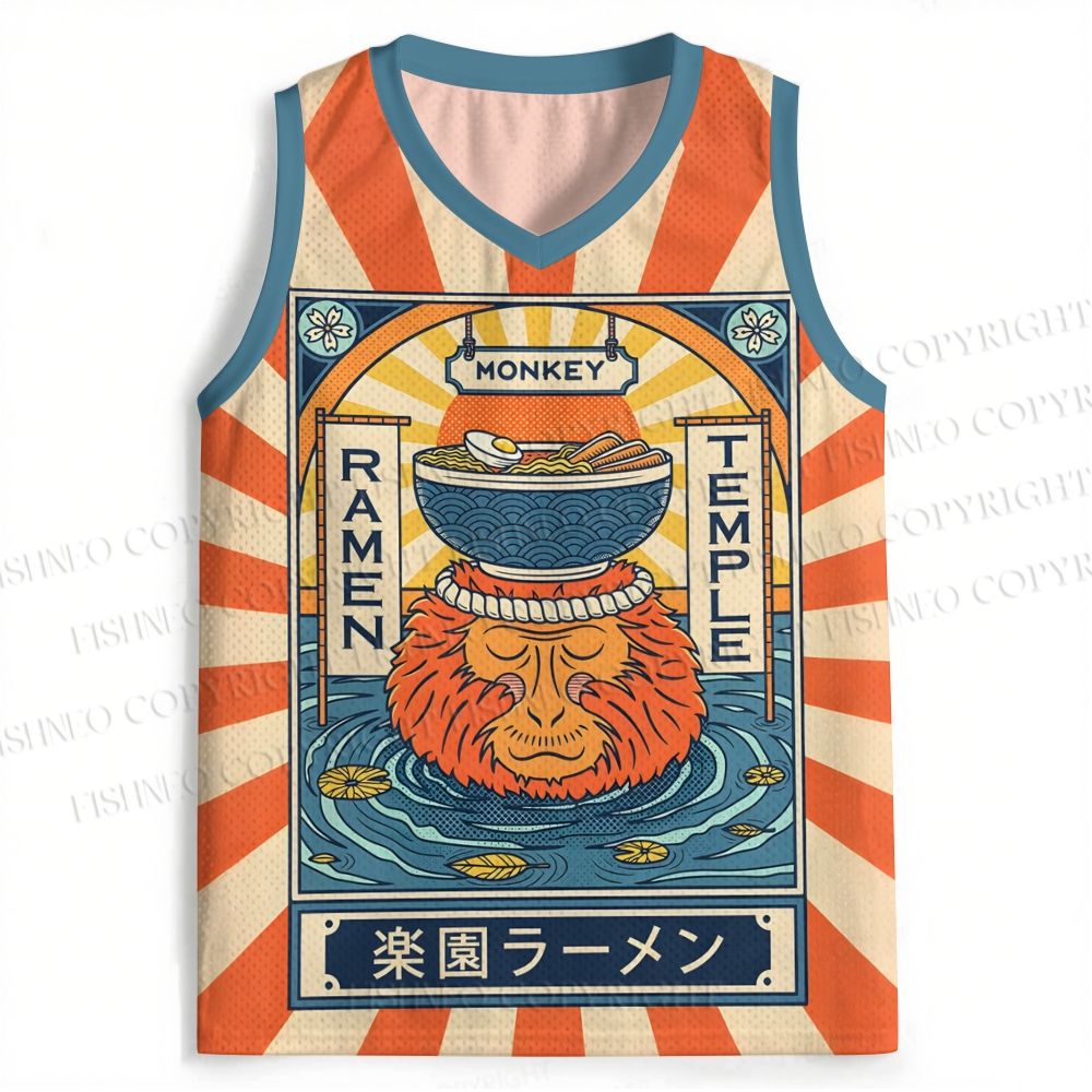 Monkey Ramen Temple Jersey Tank
