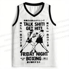 Boxing Match Poster Jersey Tank