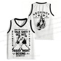 Boxing Match Poster Jersey Tank
