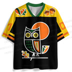 Geometric Owl Jersey Shirts
