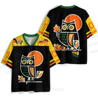 Geometric Owl Jersey Shirts