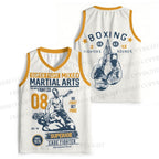 Mixed Martial Arts Printed Jersey Tank
