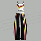 German Football Top & Elasticated Trousers Two-Piece Set