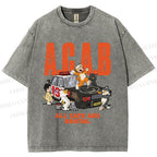 Unisex All Cats Are Brutal Printed Washed Tee