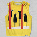Unisex bird Printed Tank Top