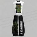 Men's Gundam MS-06F Zaku II Tank top  & Elasticated Trousers Two-Piece Set